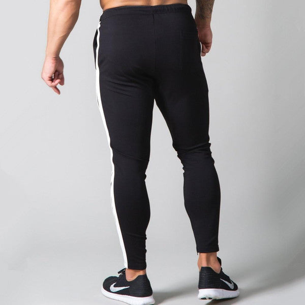 Slim-fit banded joggers