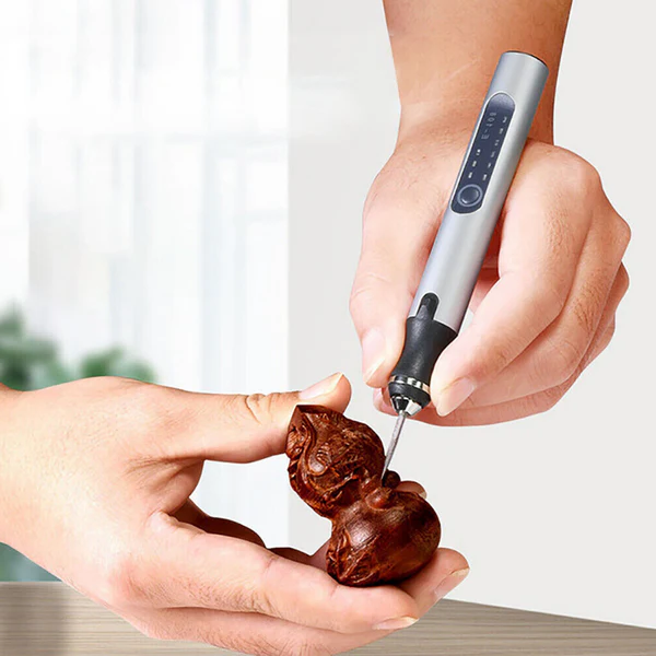 Cordless Engraving Pen works seamlessly on 50+ different surfaces