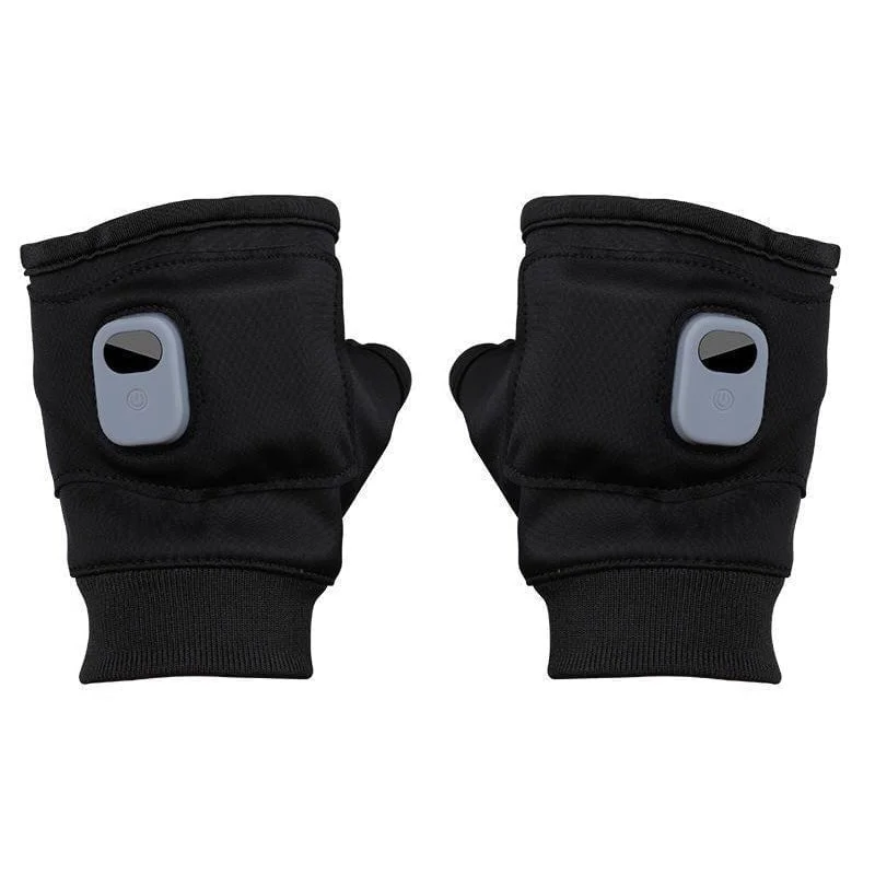 USB Rechargeable Heated Fingerless Gloves