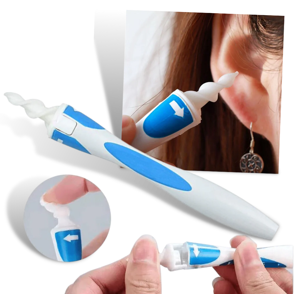 Silicone Spiral Ear Cleaner Tool