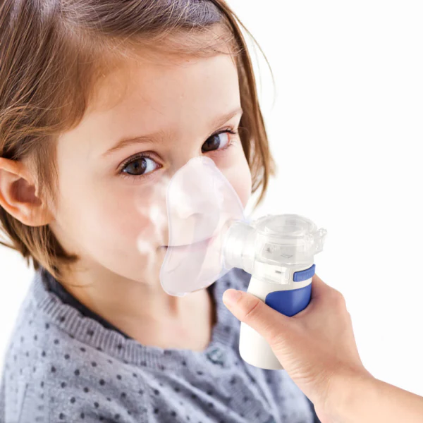 Mini Ultrasonic Portable Handheld Nebulizer Machine Mesh Steam Inhaler for Kids, Adults