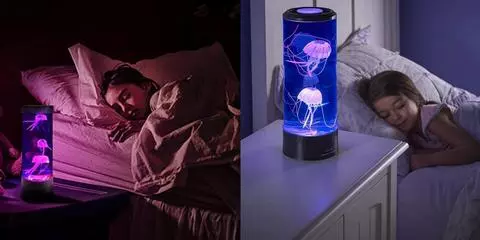 Jellyfish LED Lamp & Aquarium