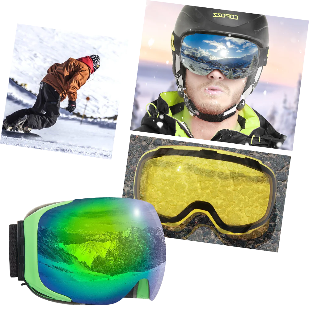 Snow Goggles with Lens Bundle