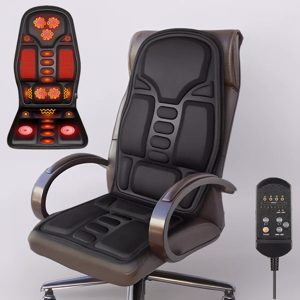 Heated Massage Cushion Pad for Chair & Car