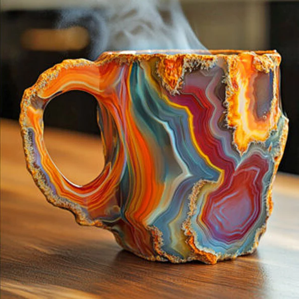 New Mineral Crystal Coffee Mugs