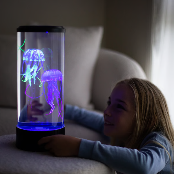 LED Jellyfish Lava Lamp & Aquarium For Kids & Adults - Birthday Gifts for Kids, Perfect Gift for Aquarium Lovers