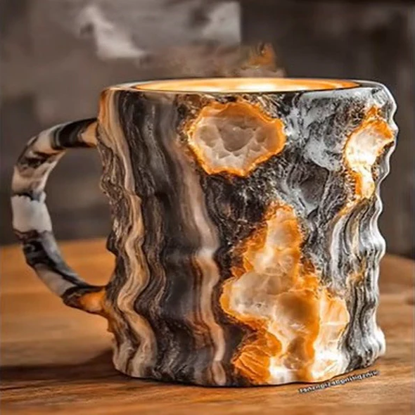 New Mineral Crystal Coffee Mugs