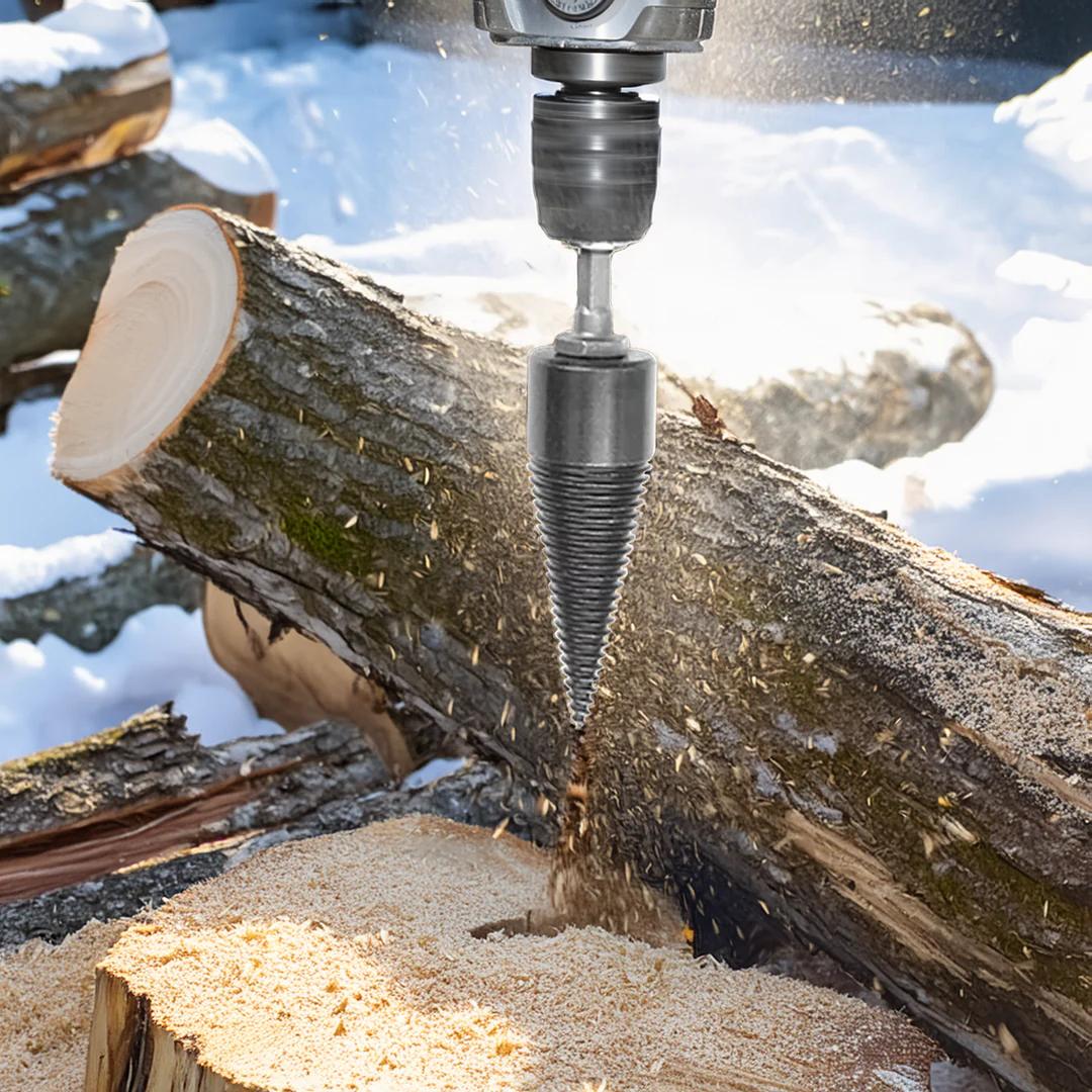 Universal Firewood Splitter Drill Bit