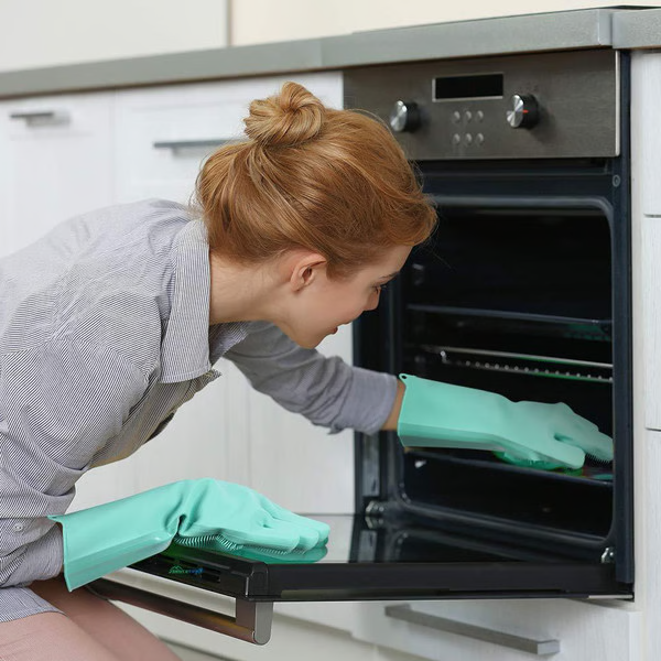 Magic Silicone Dishwashing Gloves - Reusable Cleaning Gloves