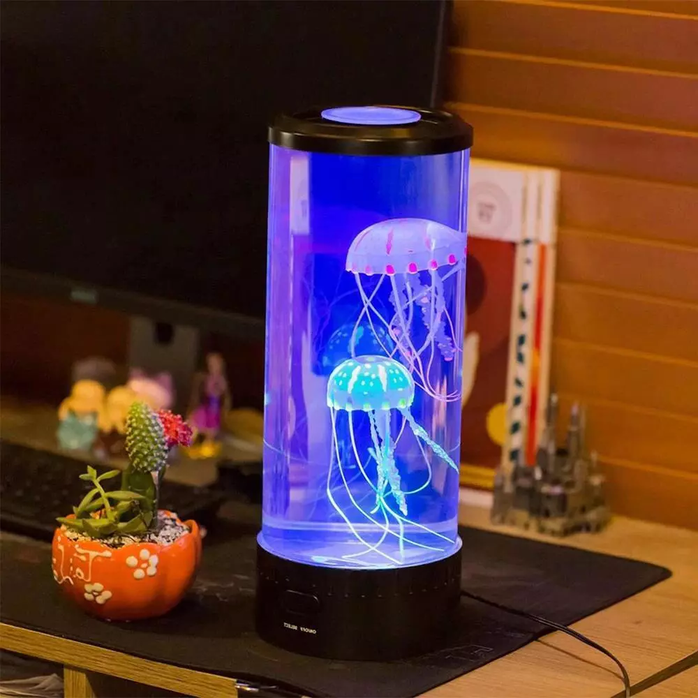 Jellyfish LED Lamp & Aquarium