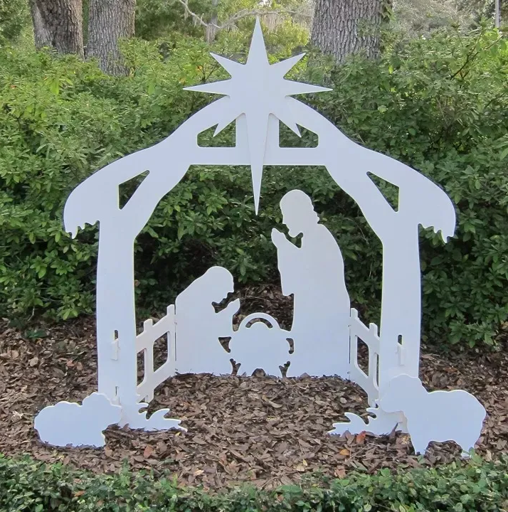 Holy Night Outdoor Christmas Nativity Set