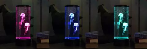 Jellyfish LED Lamp & Aquarium