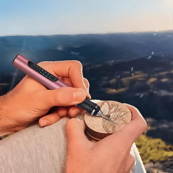 Cordless Engraving Pen works seamlessly on 50+ different surfaces