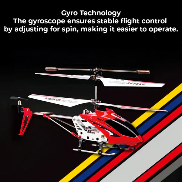 Crimson Unbreakable Mini RC Helicopter with Gyro