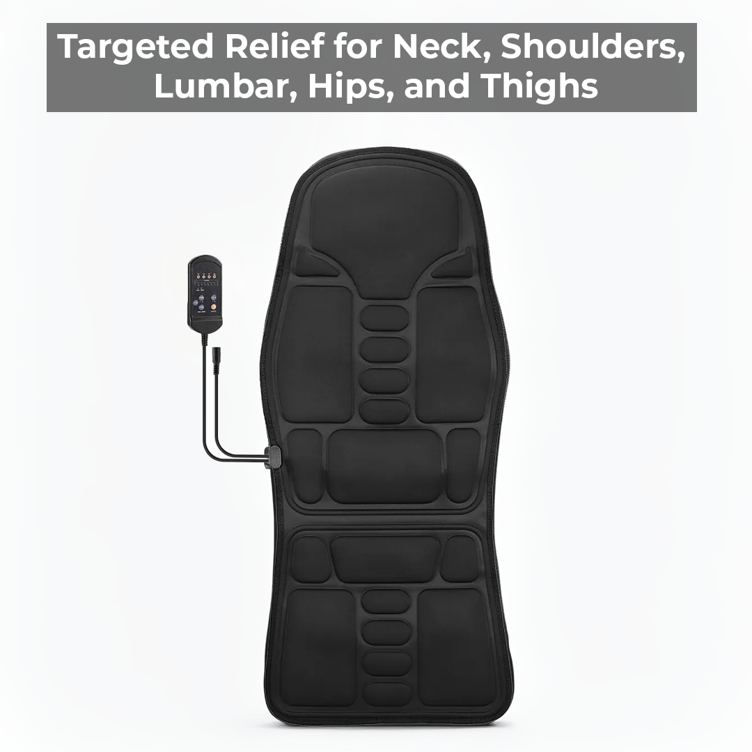 Heated Massage Cushion Pad for Chair & Car