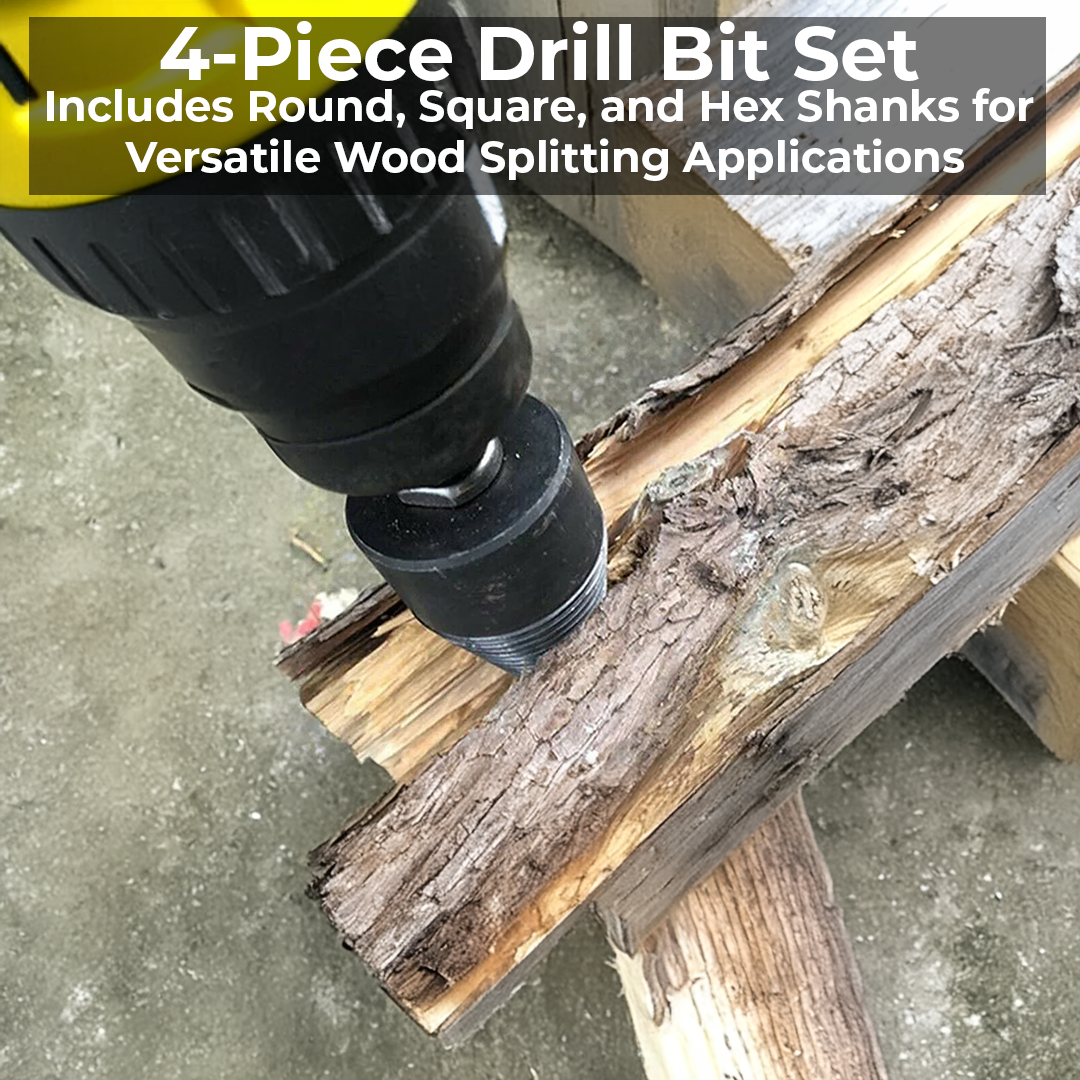 Universal Firewood Splitter Drill Bit