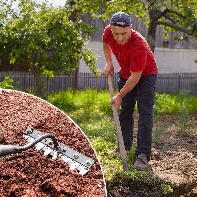 Versatile Handle Rakes For Lawn