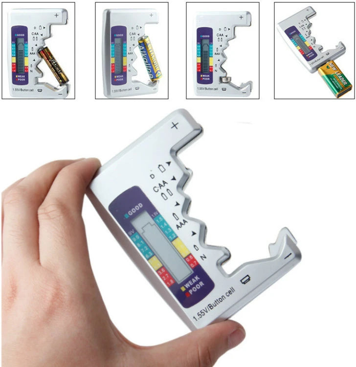 Universal Digital Battery Tester