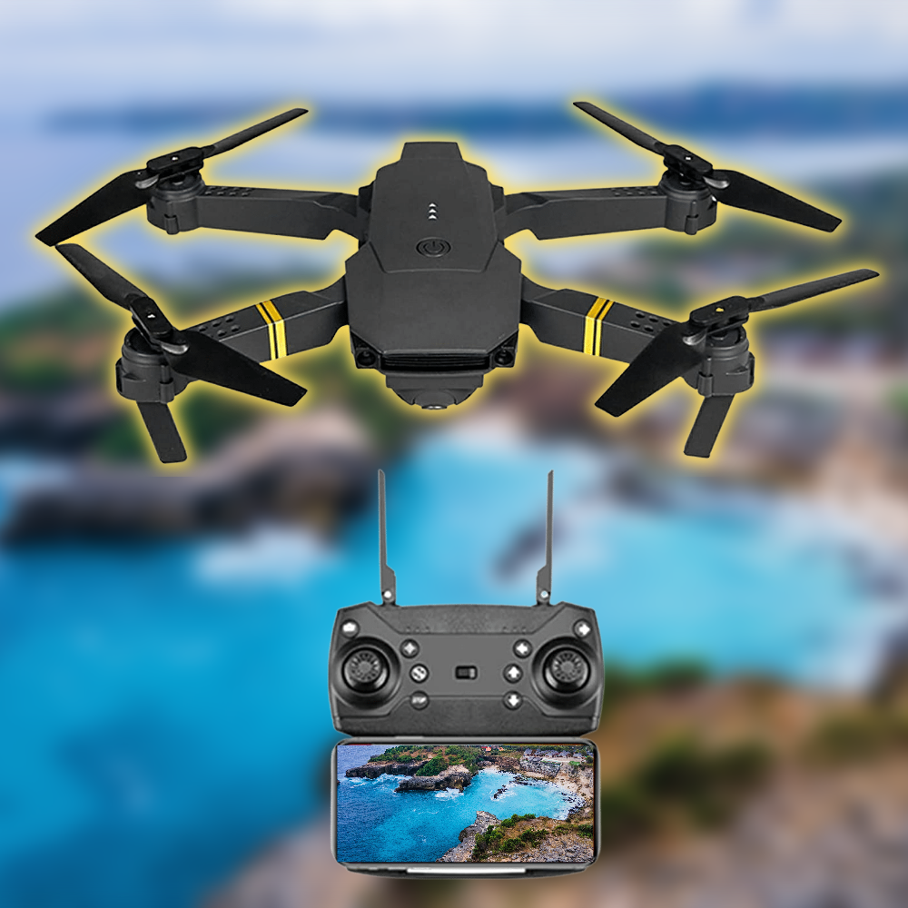 Premium Mini 4K Flying Dual Camera RC Drone Kit