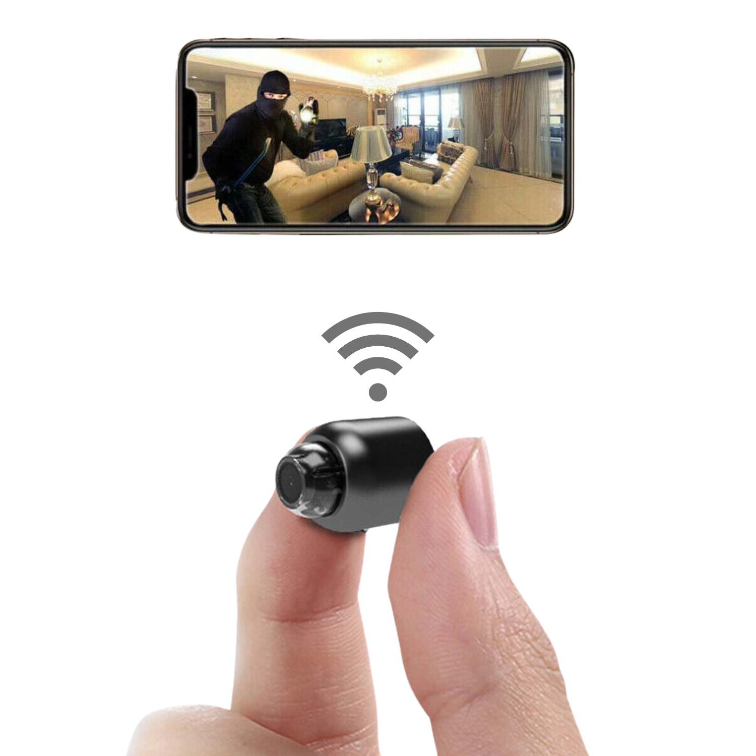 Wireless Mini Wifi Indoor Home Security Camera System