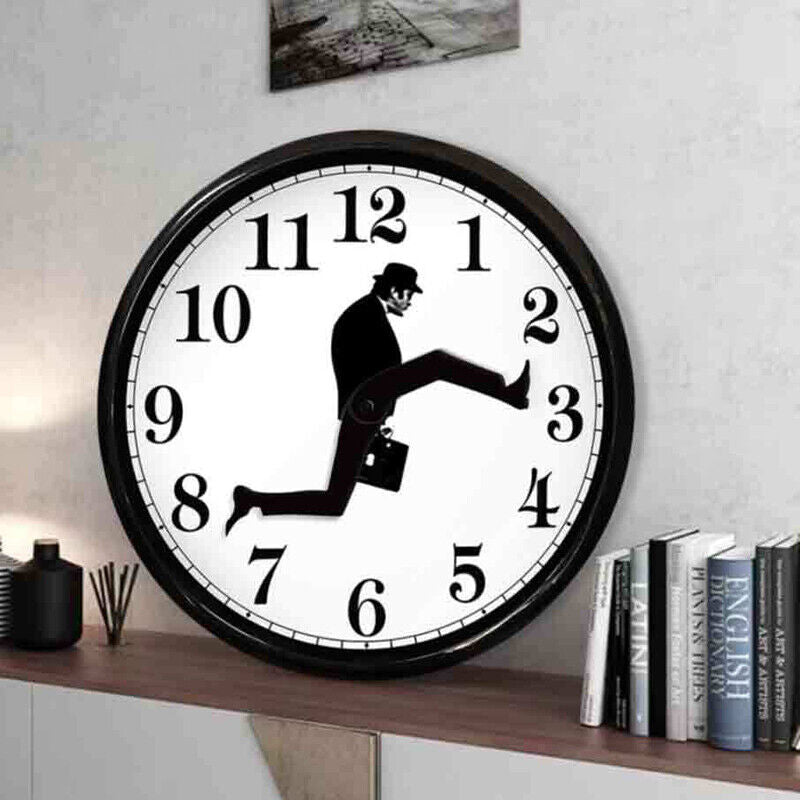 Silly Walk Wall Clock Vernier Store