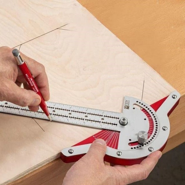 Best Woodworking Edge Ruler Ultra Precision Marking Adjustable T Square Woodworkers