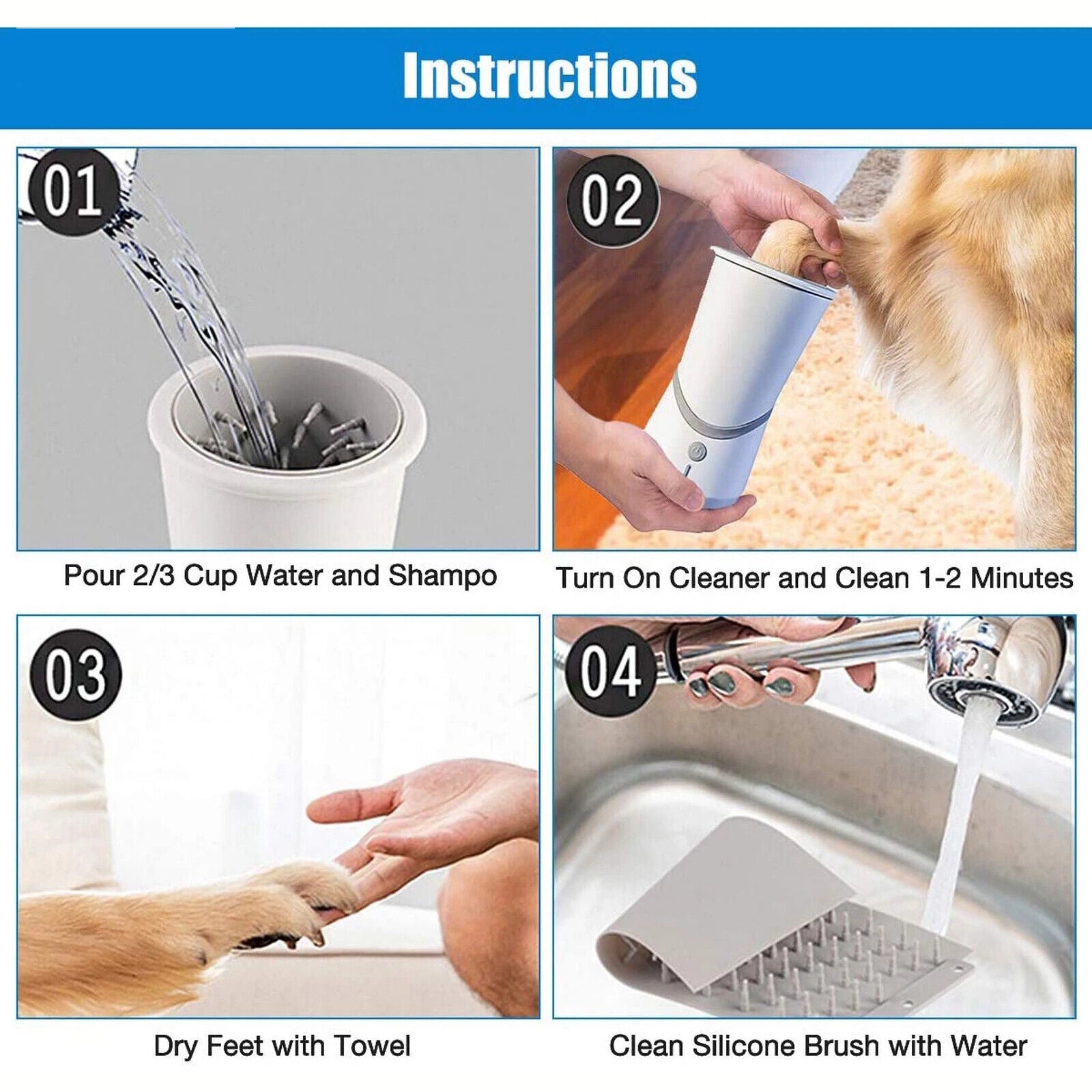 Automatic Paw Cleaner