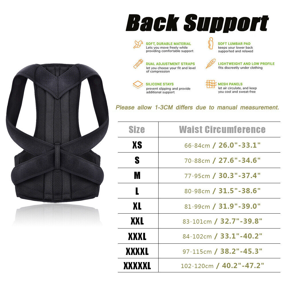 Premium Posture Corrector for Men, Women, and Children - Back Brace Po ...