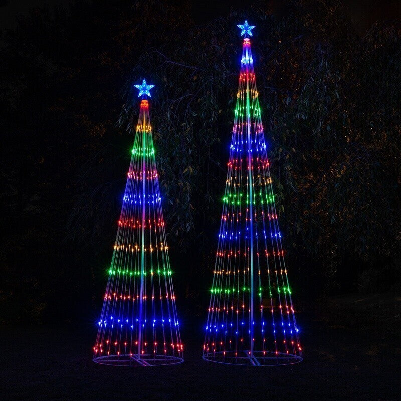 Christmas – Multicolor Led Animated Outdoor Christmas Tree Lightshow