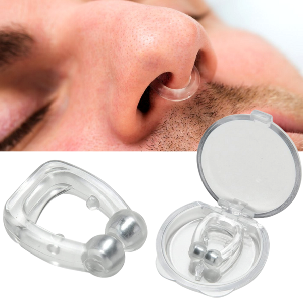 Snore Stopper Magnetic Nose Clips (2 Piece Set)
