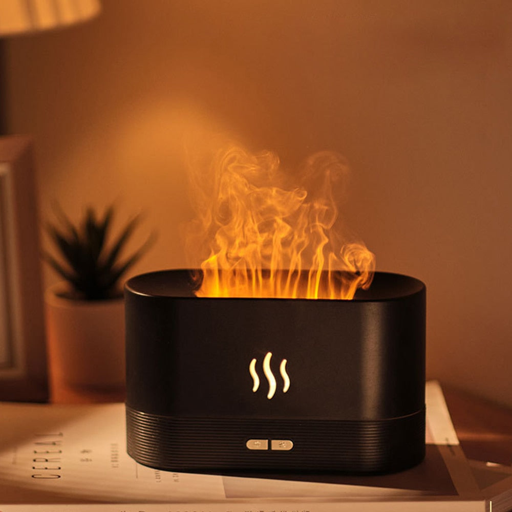 Flame Humidifier Essential Oil Diffuser