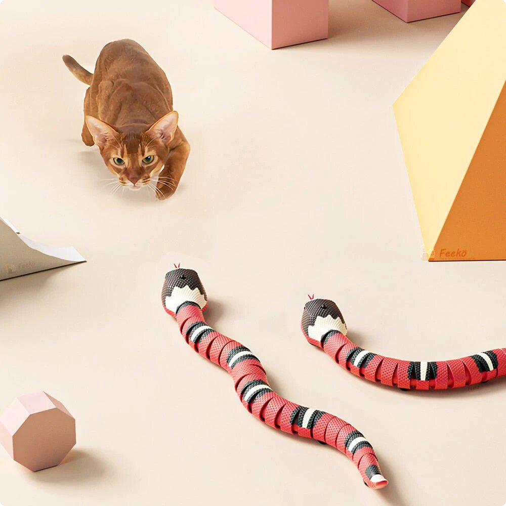 Smart Sensor Interactive Snake Toy For Cats – Verniershop