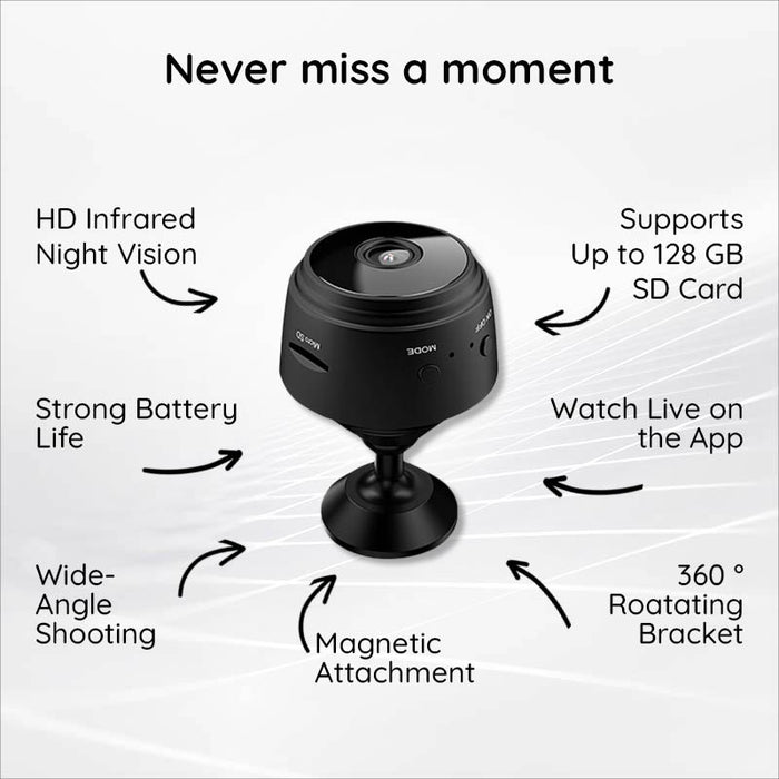 Mini Camera WiFi HD 1080P Night Vision