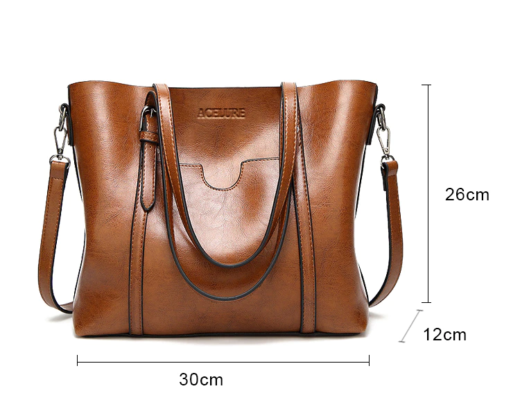 Women's Leather Luxury Shoulder Bag