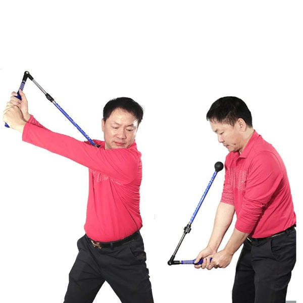 Foldable Golf Swing Training Aid Stick