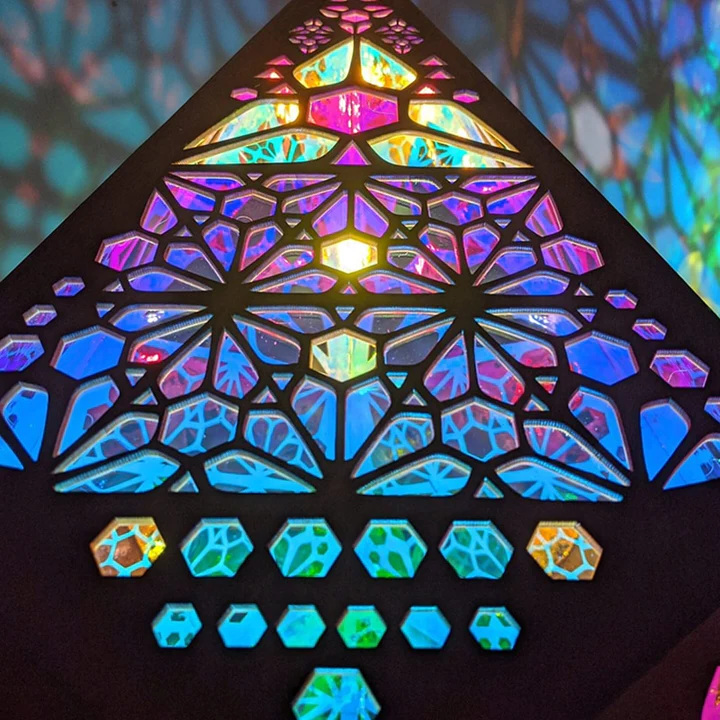 Bohemian Projection Lamp Colorful Night Light – Verniershop