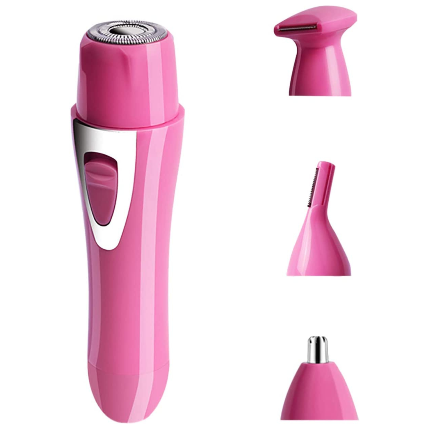 4-in-1 Women's Painless Compact Electric Facial Hair Epilator Remover