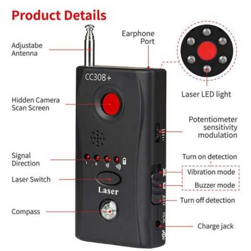 The Best Bug Detector - Hidden Camera and Microphones Detector